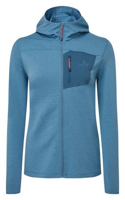 Pile con cappuccio blu da donna Mountain Equipment Lumiko