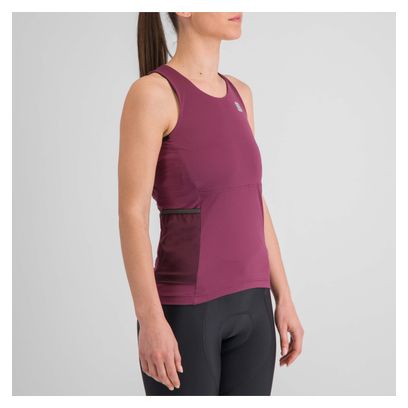 Sportful Supergiara Maglia Donna Viola Senza Maniche