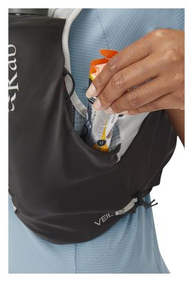 Rab Veil 12L Trinksystemweste Grau