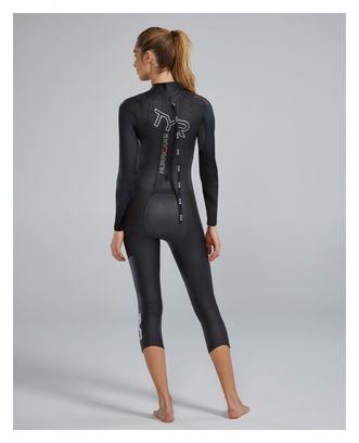 Traje de neopreno TYR Hurricane Cat 1 para mujer Negro