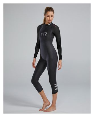 Traje de neopreno TYR Hurricane Cat 1 para mujer Negro