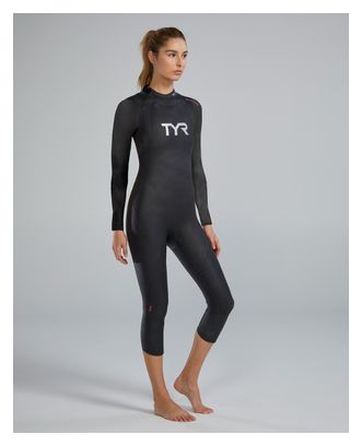 Traje de neopreno TYR Hurricane Cat 1 para mujer Negro