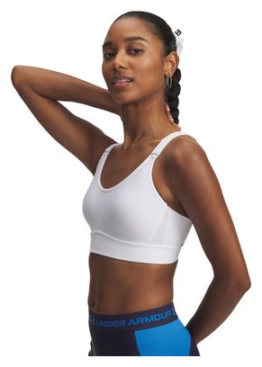 Under Armour Infinity 2.0 Mid Sport-BH für Damen, Weiß