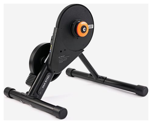 Entrenador doméstico conectado Van Rysel D100 Zwift edition Negro