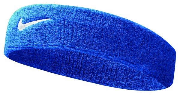 Nike Swoosh Terry Stirnbänder Blau