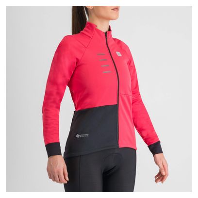 Chaqueta de manga larga para mujer Sportful Tempo Rosa