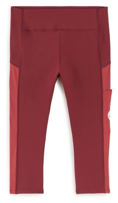 3/4 Leggings Lagoped Harfang Light Capri Rot Damen
