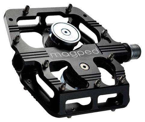 Paar Magped Gravity Magnetische Pedalen (Magneet 200N) Zwart