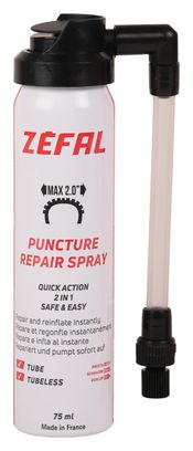 Bombe Anti-Crevaison Zefal Repair Spray 75ml 