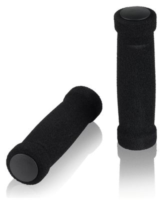 Pair of XLC GR-G13 Soft Foam Grips 130 mm Black
