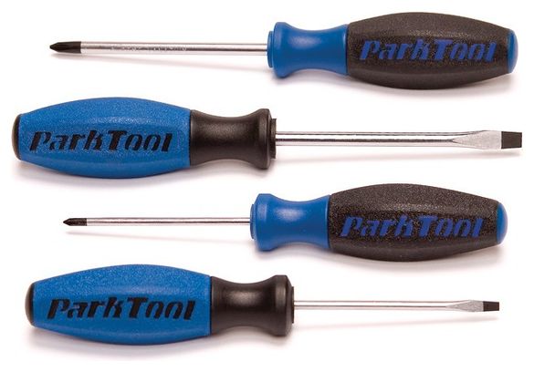 PARK TOOL Kit de 4 Tournevis SHOP SCREWDRIVER Pro SD-SET