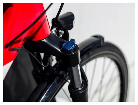 VTC Trek Dual Sport 2 EQ Shimano Acera/Altus 9V 700 mm Rouge Viper 2022