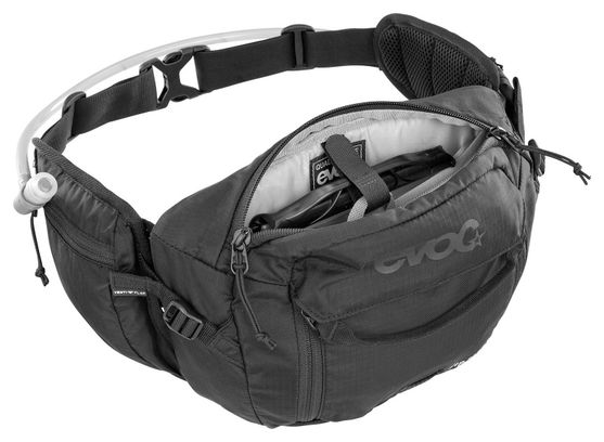 Ceinture Hydratation Evoc Hip Pack Race 3L Noir + Poche à Eau 1.5L