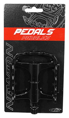 PEDALE CITY-VTT ROULEMENT PREMIUM NEWTON ALU NOIRE 9-16  (PAIRE)