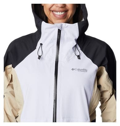 Columbia Mazama Trail Shell Purple Women's Waterproof Jacket
