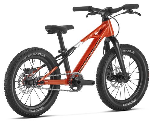 Mondraker Trick 16 Monovelocidad 16'' Roja 2024 Bicicleta de montaña para niños