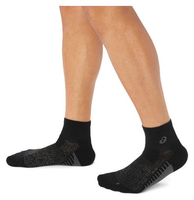 Calcetines <strong>Asics Performance Run Quarter Unisex</strong> Negros