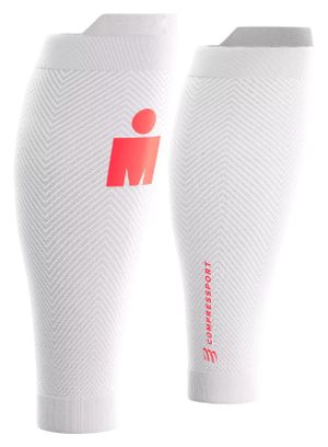 Compressport R2 Oxygen Ironman 2026 Armstulpen, Weiß/Rot