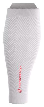 Compressport R2 Oxygen Ironman 2026 Armstulpen, Weiß/Rot