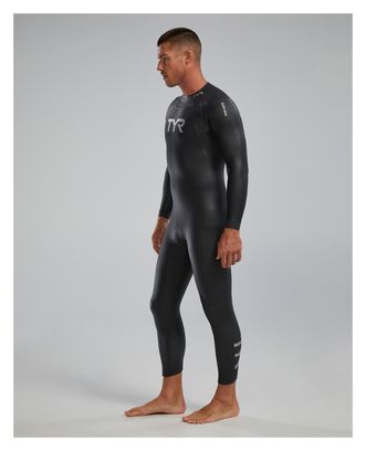 Traje de neopreno Tyr Hurricane Cat 1 Plata/Negro para hombre