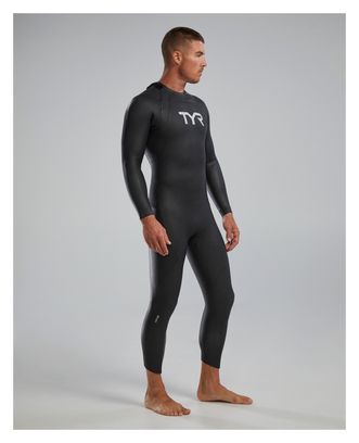 Traje de neopreno Tyr Hurricane Cat 1 Plata/Negro para hombre