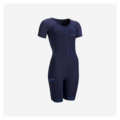 Trifunktion Kurzarm Damen Van Rysel SD Navy Blue