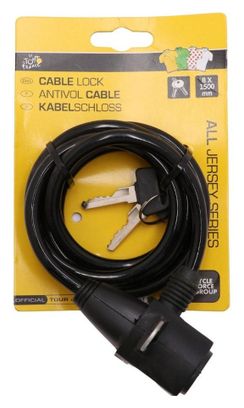 Cable Antivol Spirale Edition Tour De France