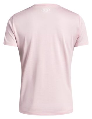 Maglietta Under Armour Tech Twist rosa da donna