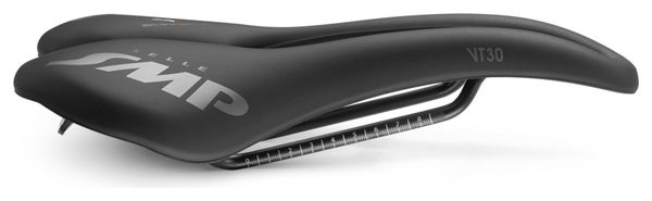 Sella SMP VT30 con binari in acciaio inossidabile nero