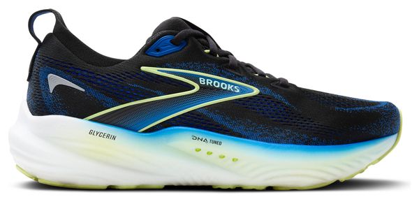 Brooks Glycerin 22 Laufschuhe Schwarz/Blau/Gelb Herren