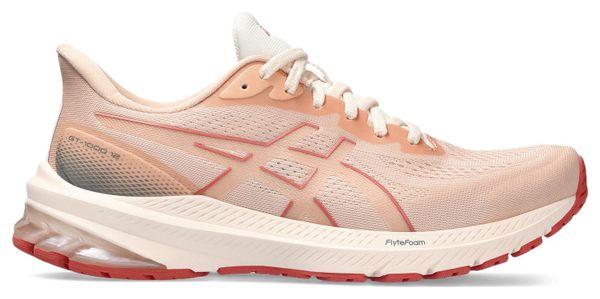 Chaussures Running Asics GT-1000 12 Rose Femme