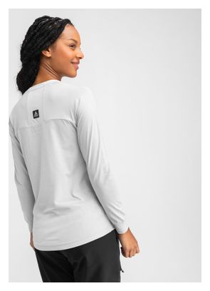 T-shirt randonnée manches longues femme Ascend Gris
