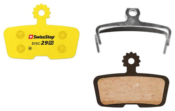 Pastillas de freno orgánicas SwissStop Disc 29 RS para frenos Sram / Avid