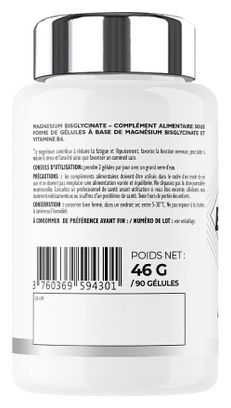 Magnesium Bisglycinate (90 Caps) - Superset Nutrition - Magnésium