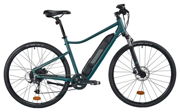 Riverside 500 E bicicletta ibrida elettrica 8S 418 Wh verde