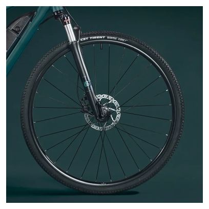 Riverside 500 E Electric Hybrid Bike 8S 418 Wh Green