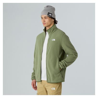 Chaqueta polar The North Face Glacier Green para hombre