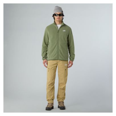 Chaqueta polar The North Face Glacier Green para hombre