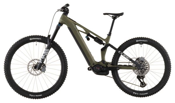 VTT Électrique Tout-Suspendu Cube Stereo Hybrid One77 HPC TM 800 12V 800 Wh Bosch 120 Nm 29''/27.5'' Vert Reed Matrix 2026