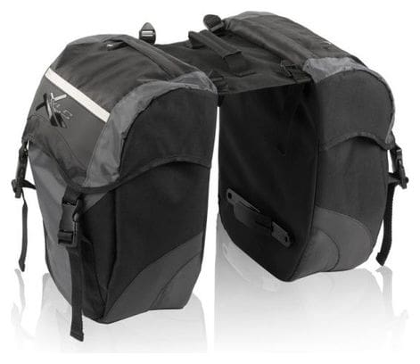 Paar XLC Gepäcktaschen BA-S41 30 L Schwarz Anthrazit