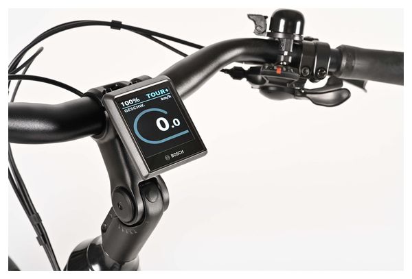 Bicicleta eléctrica urbana Winora Tria X7 Low Shimano Altus 7V 500 Wh 700 mm Negro