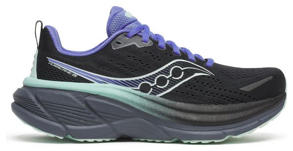 Zapatillas de running Saucony Hurricane 25 Negro/Violeta Mujer