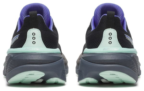 Zapatillas de running Saucony Hurricane 25 Negro/Violeta Mujer