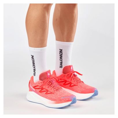 Chaussures Running Salomon Aero Glide 4 Rouge Homme