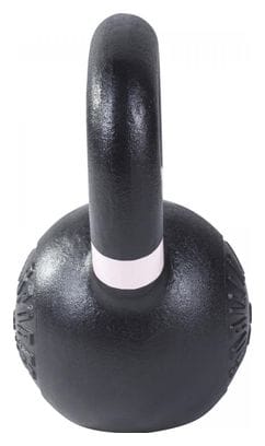Kettlebell en fonte noir avec couleur rayé poignées disponible de 4kg  à 32kg - Haltère russe - Poids : 8 KG