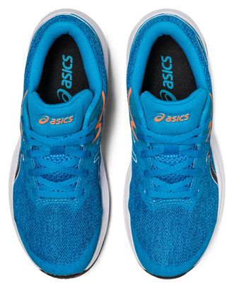 Chaussures de Running Asics GT-1000 11 GS Bleu Orange Enfant