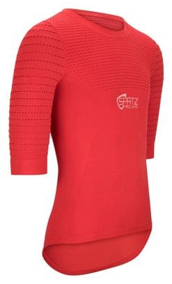 Unisex SpatzWear Race Layer Kurzarm Unterhemd Rot