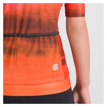 Maillot Manches Courtes Femme Sportful Flow Supergiara Corail