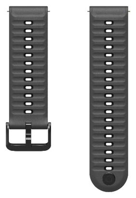 Coros Nomad Uhrenarmband, 24 mm, Silikon, grau
