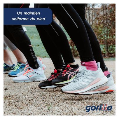 Lacets Elastiques Course Running Confort Optimal en Silicone  - orange fluo